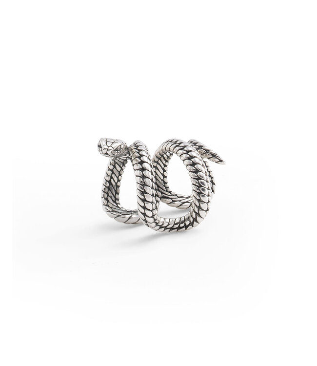 Buddha to Buddha Earcuff Ben Snake Silver