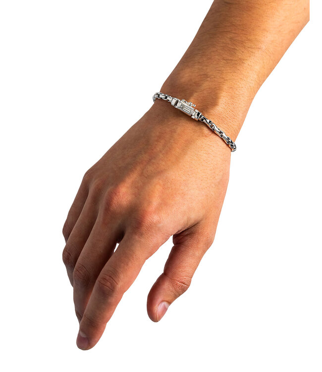 Armband Venetian Mini Twist Zilver