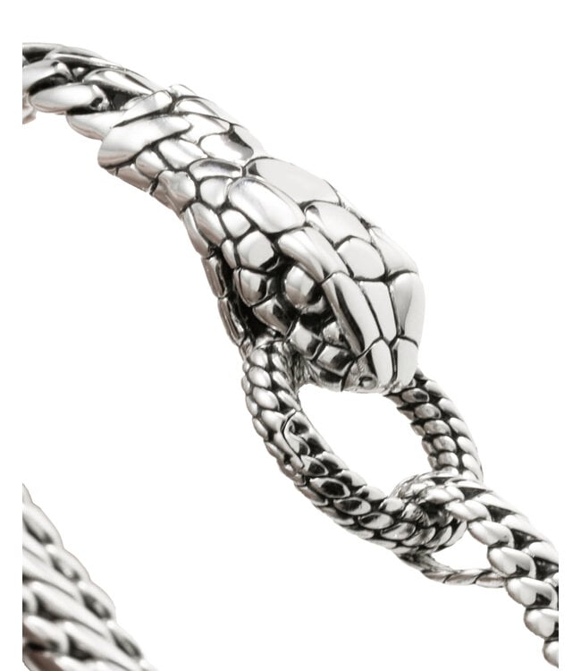 Buddha to Buddha Bracelet Ben XS Snake Silver