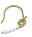 Buddha to Buddha Barbara Mini Pearl Necklace Gold Vermeil