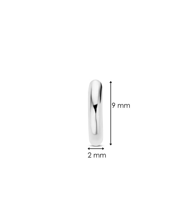 TI SENTO Mini Huggies - 7954SI - Zilver platina verguld, Zilver