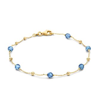 Armband geelgoud zirkonia AW127841