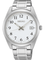 Seiko SUR459P1 Horloge Heren Zilverkleurig 40,2mm
