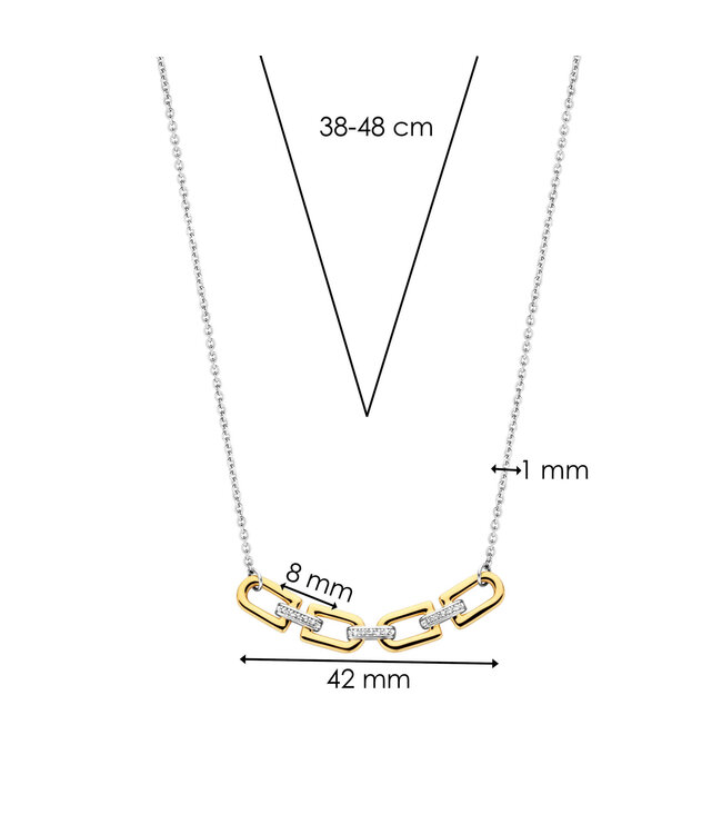 TI SENTO Ketting 34044ZY