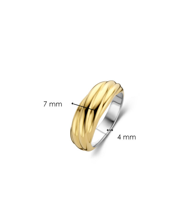 TI SENTO Ring 12239SY Zilver Verguld