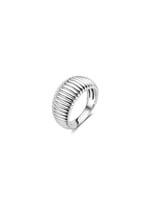 Ti Sento Ring 12217SI Zilver Ribbel