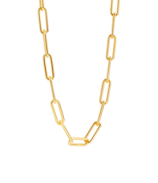 TI SENTO Collier 3937SY Zilver Verguld Schakel