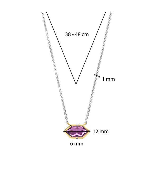 TI SENTO Collier 34041PU