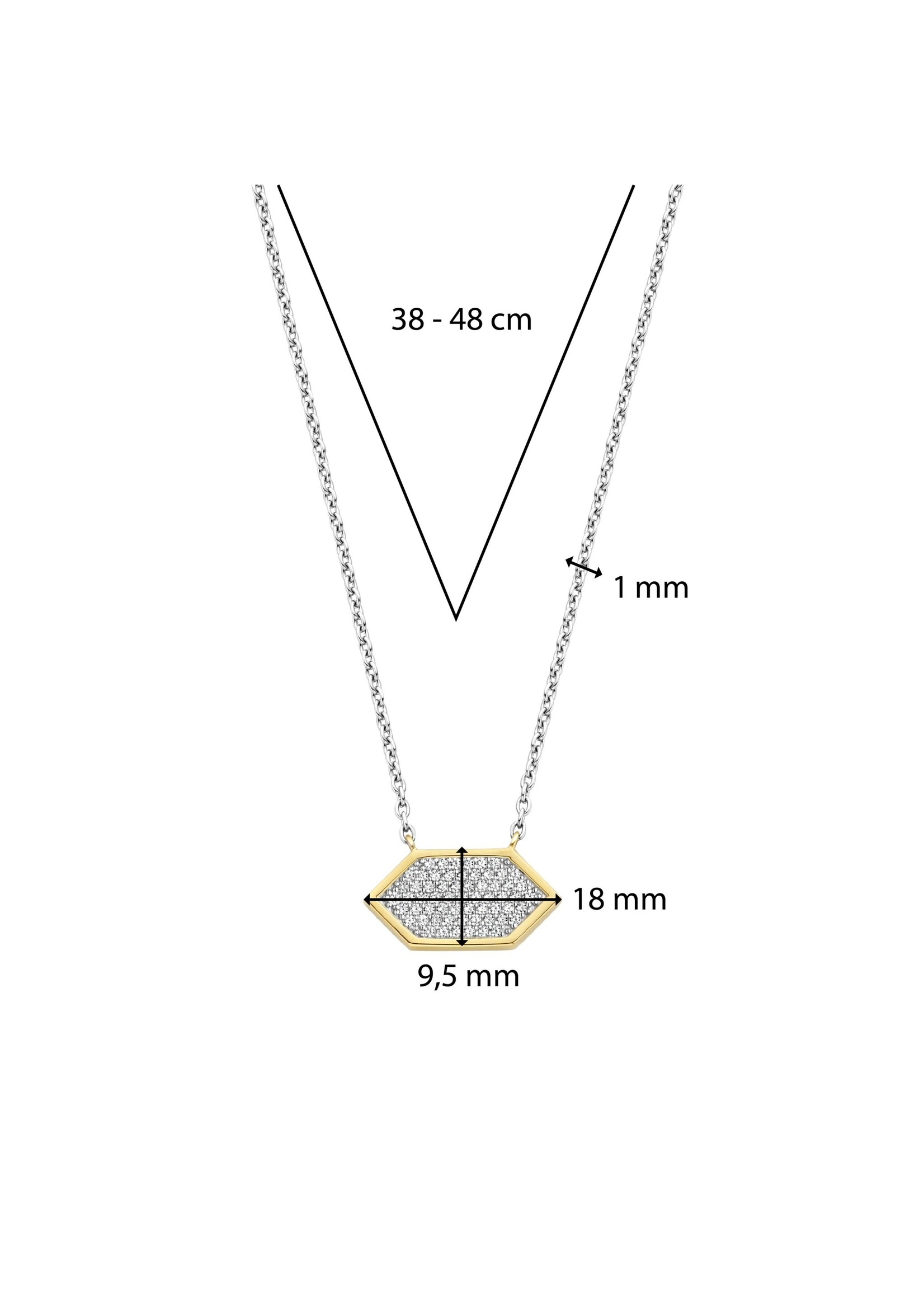 Ti Sento TI SENTO Collier 34040ZY