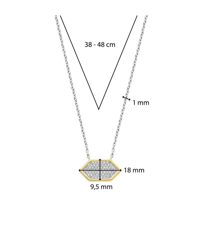 TI SENTO Collier 34040ZY