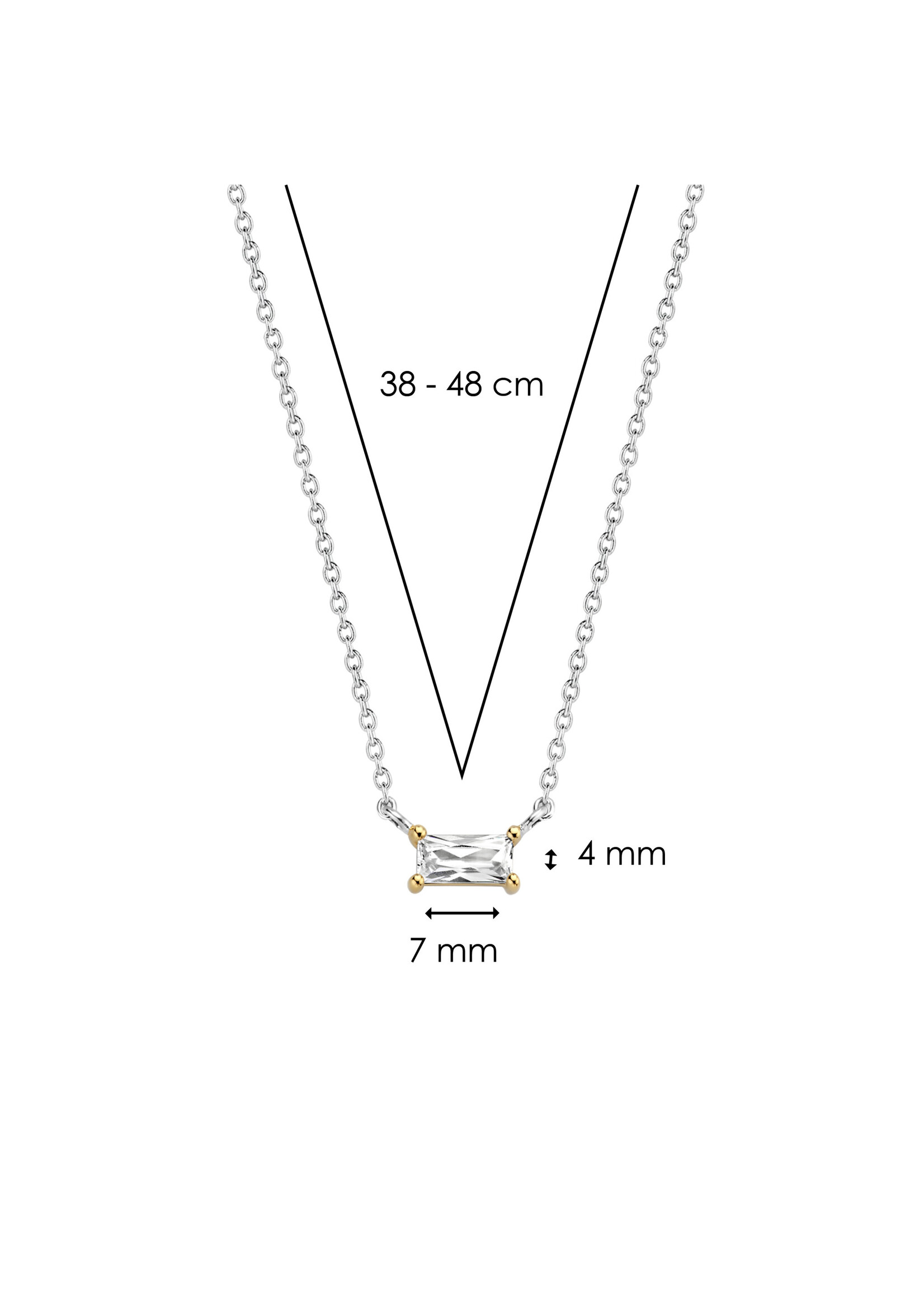 Ti Sento TI SENTO Collier 3977ZY