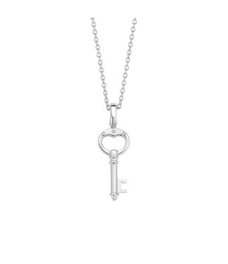 Hanger 6775SI Zirkonia Cirkelketting met hanger