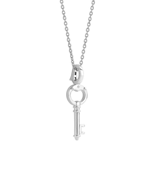 TI SENTO Hanger 6775SI Zirkonia Cirkelketting met hanger
