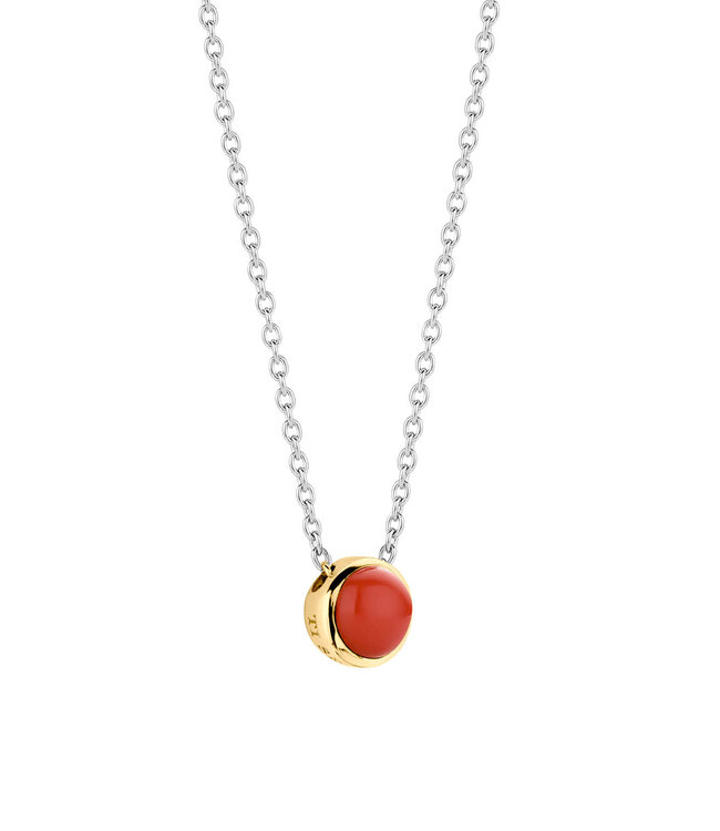 TI SENTO Collier 3845CR Koraal Rood