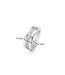 TI SENTO Ring 12094ZI - Silver platinum plated, Zirconia white