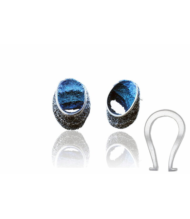 Arior Barcelona Oorbellen Emerald-green Sinera big earrings