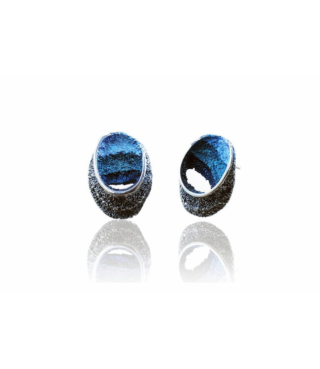 Arior Barcelona Earrings Emerald-green Sinera big earrings
