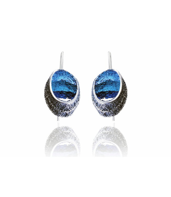 Arior Barcelona Earrings Emerald-green Sinera big earrings