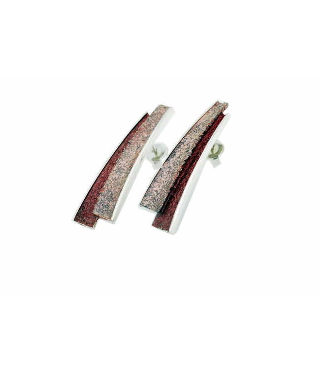 Arior Barcelona Earrings Troia ochre big earring