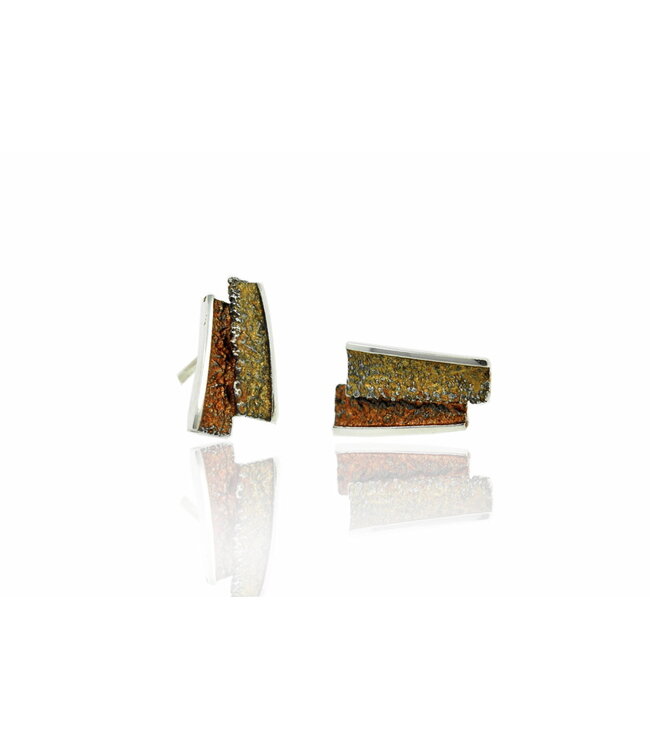 Arior Barcelona Oorbellen Small ochre Troia earrings