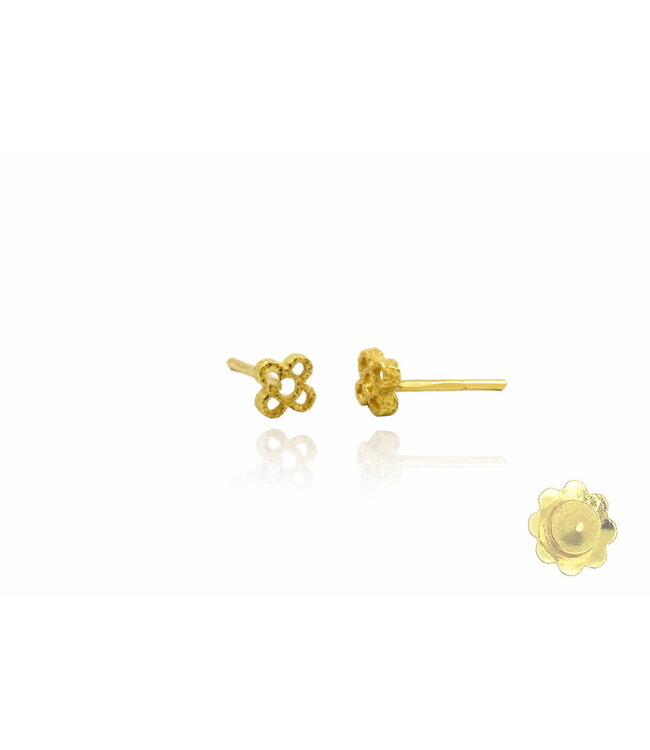 Arior Barcelona Oorbellen Mini Perforated Panot Earrings