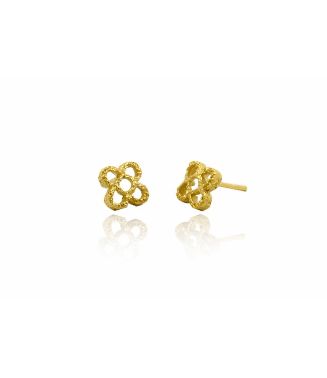 Arior Barcelona Oorbellen Medium Textured Panot Tile Earrings