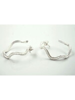 Arior Barcelona Simone Big Texture Earring
