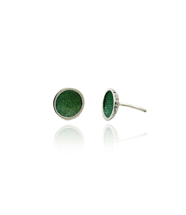 Arior Barcelona Earrings Singular red little 1 round earring