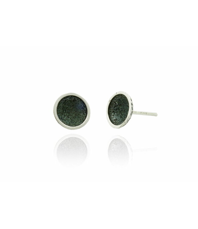 Arior Barcelona Oorbellen Singular red little 1 round earring