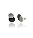 Arior Barcelona Oorbellen Singular big ochre 2 round earring