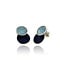 Arior Barcelona Earrings Singular big ochre 2 round earring