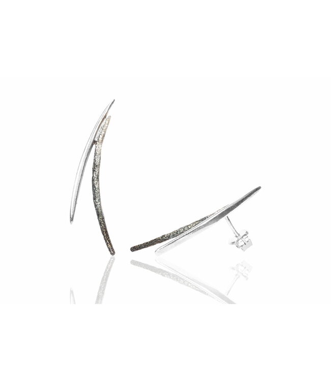Arior Barcelona Oorbellen Dynamic ochre medium earring