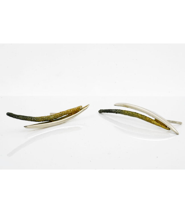 Arior Barcelona Oorbellen Dynamic ochre medium earring