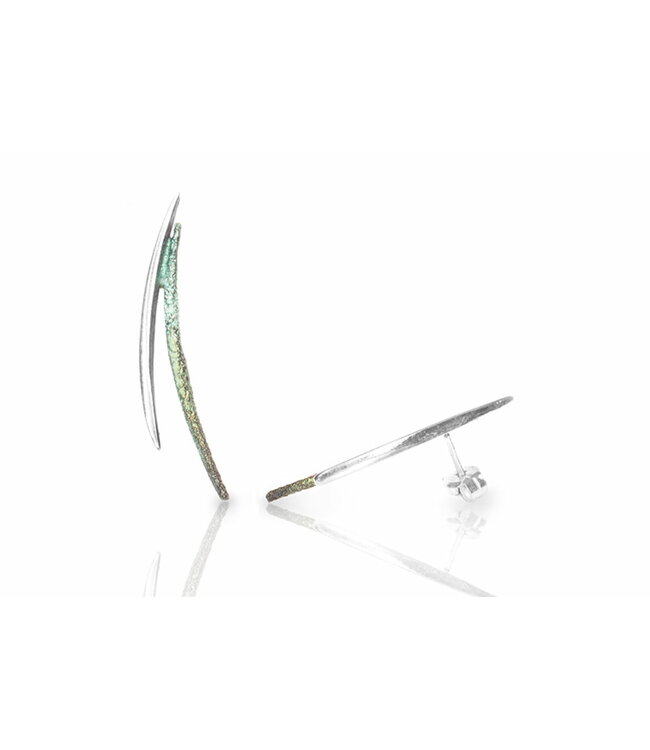 Arior Barcelona Oorbellen Dynamic ochre medium earring