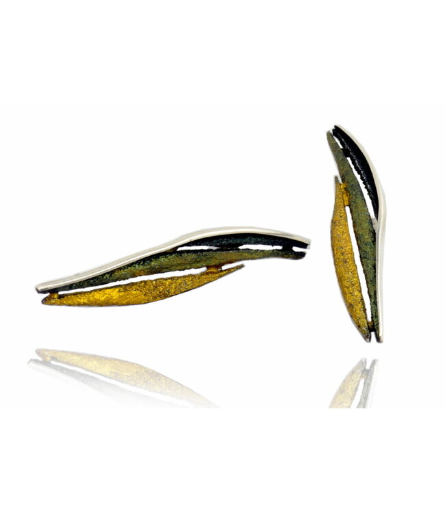 Arior Barcelona Oorbellen Bori ochre earring