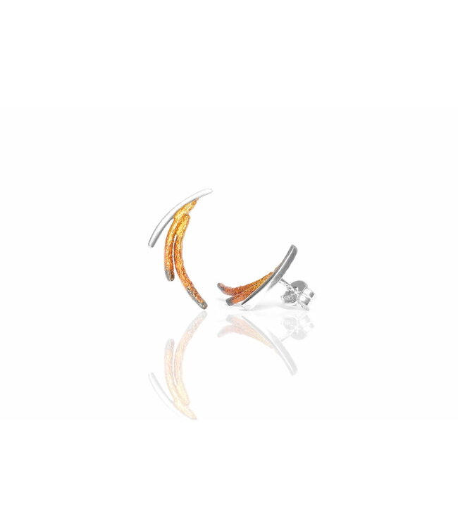 Arior Barcelona Oorbellen Dynamic ochre little earring
