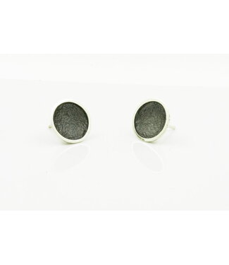 Arior Barcelona Arior Barcelona Singular GoldenBlack medium earring