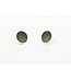 Arior Barcelona Earrings Singular GoldenBlack medium earring