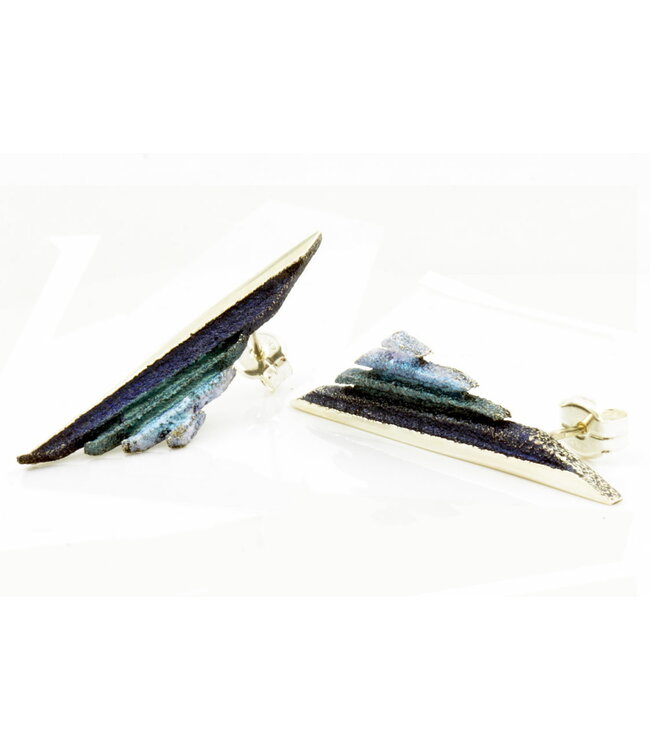 Arior Barcelona Oorbellen Dana ochre big earring