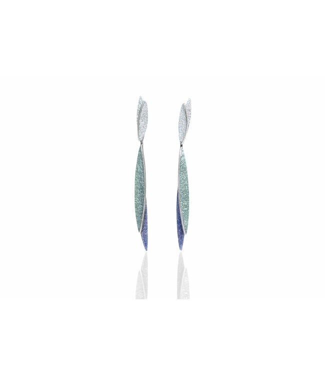 Arior Barcelona Earrings Lara ochre 2 pieces earring