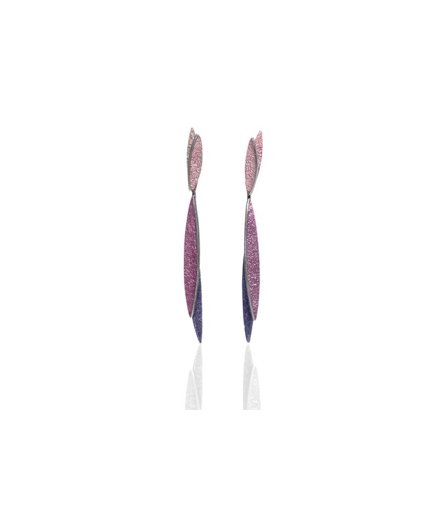 Arior Barcelona Oorbellen Lara ochre 2 pieces earring