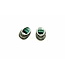 Arior Barcelona Small Emerald Green Sinera Earrings