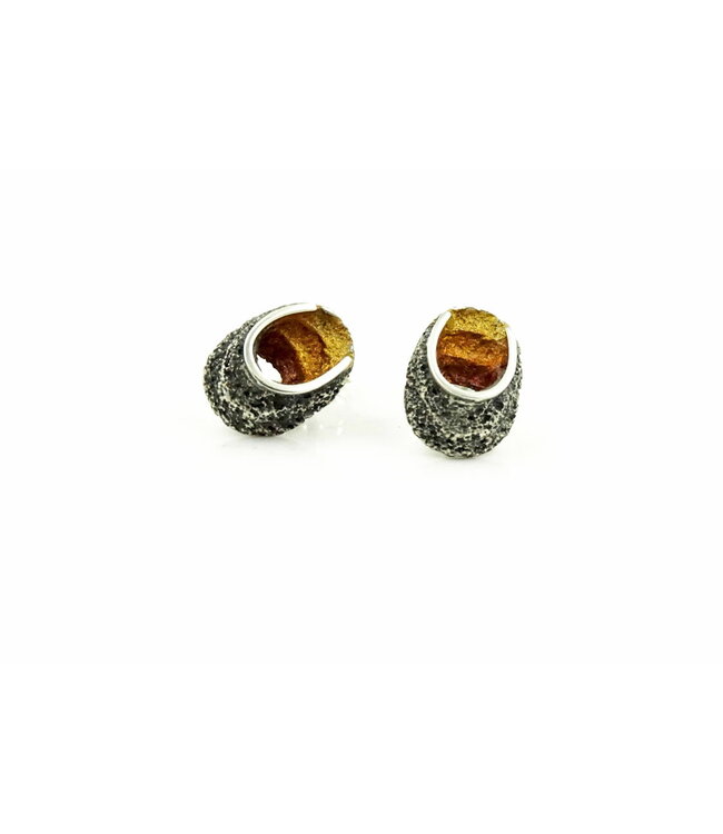 Arior Barcelona Small Emerald Green Sinera Earrings