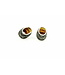 Arior Barcelona Small Emerald Green Sinera Earrings