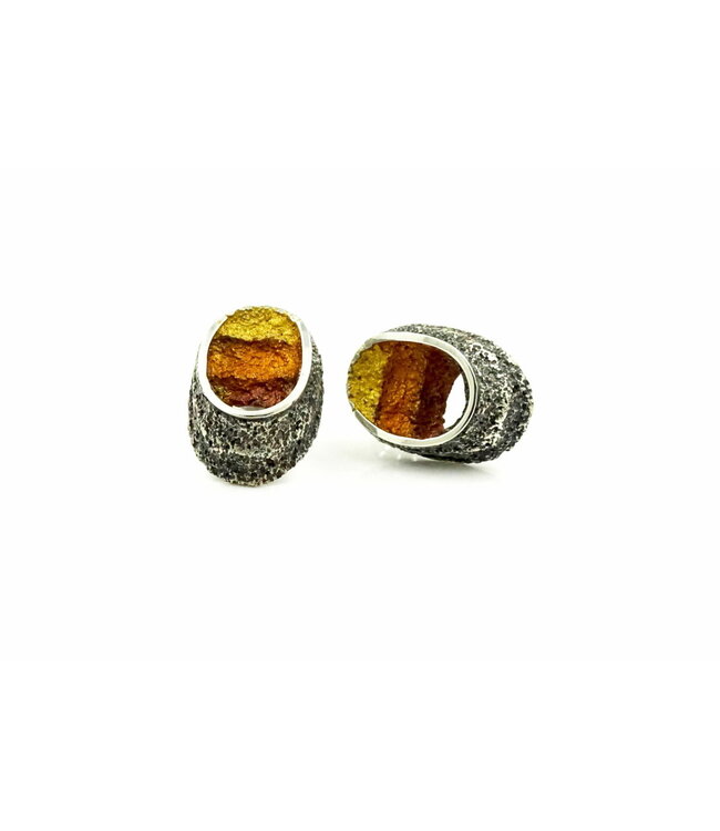 Arior Barcelona Earrings Sinera medium emerald green earrings