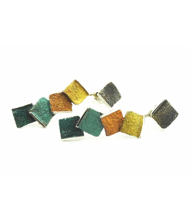 Arior Barcelona Earrings Kiros earrings 2 blue pieces