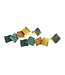 Arior Barcelona Earrings Kiros earrings 2 blue pieces