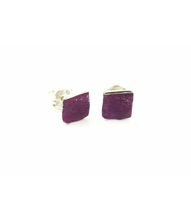 Arior Barcelona Oorbellen Small purple Kiros earring