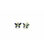 Arior Barcelona Earrings Butterfly blue mini earrings