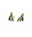 Arior Barcelona Earrings Eire green Small earrings